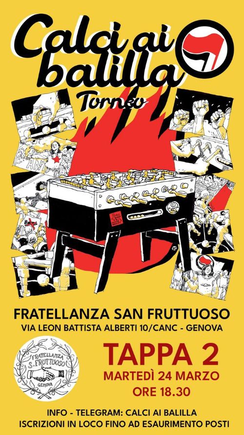 Calci ai balilla - tappa 2