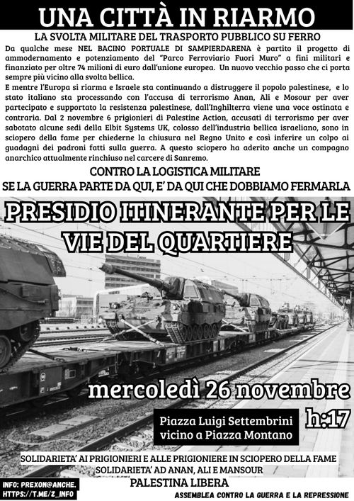 Una città in riarmo