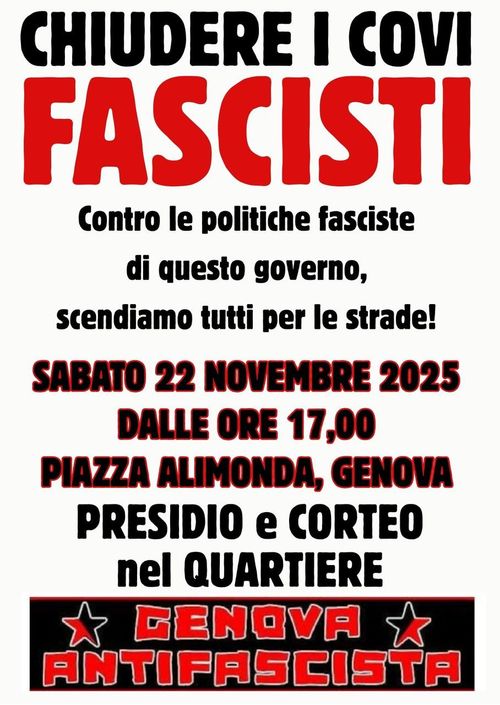 Chiudere i covi fascisti