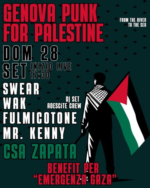 Genova Punk for Palestine