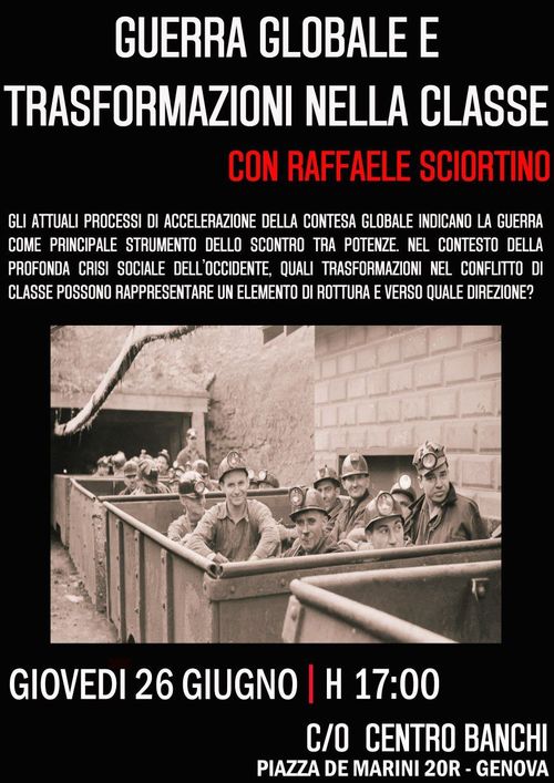 Guerra globale e trasformazioni nella classe