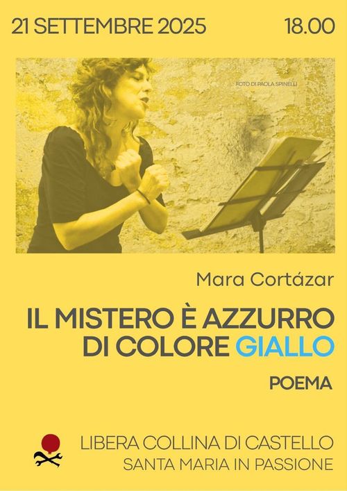 Il mistero è azzurro di colore giallo