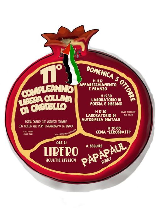 11° compleanno Libera Collina di Castello