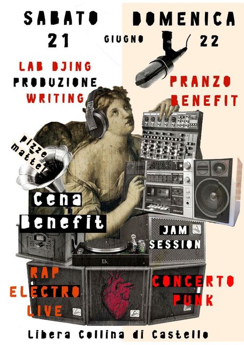 Cena benefit e concerti