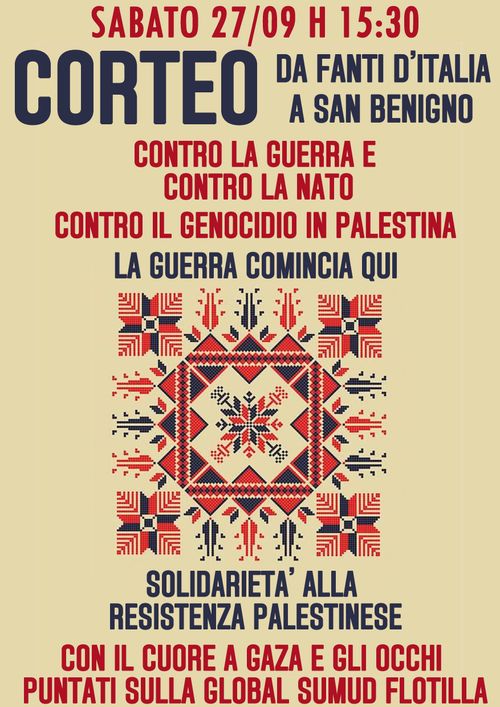 Corteo da Fanti d'Italia a San Benigno