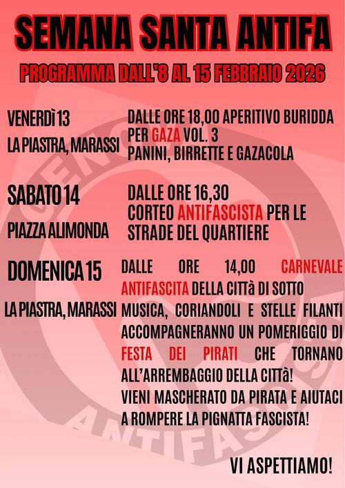 Semana Santa - programma