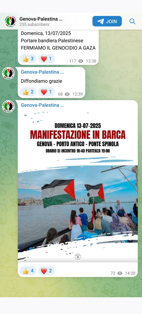 FERMIAMO IL GENOCIDIO A GAZA