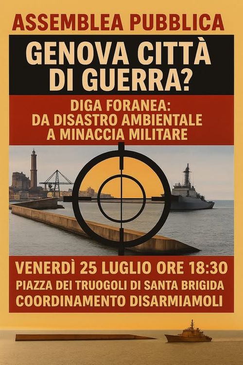Genova città di guerra? Assemblea pubblica