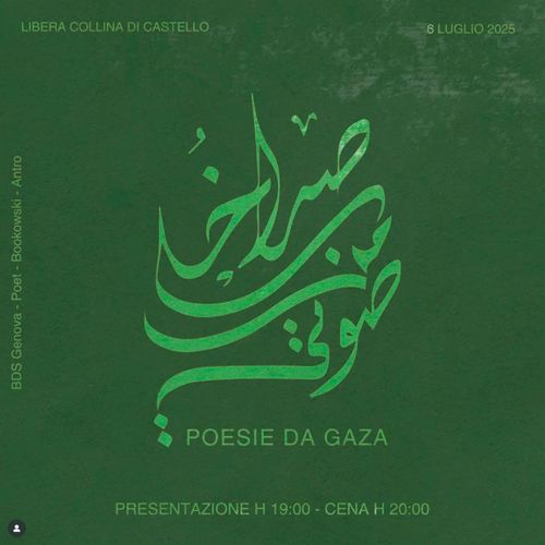 Il loro grido è la mia voce. Poesie da Gaza